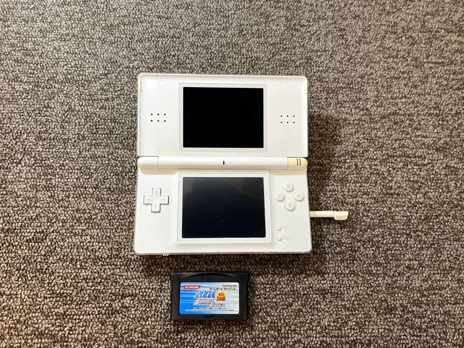 ▽ Nintendo Nintendo DS Lite main unit+software (Prince of Tennis) white USG-001 junk ▽11403