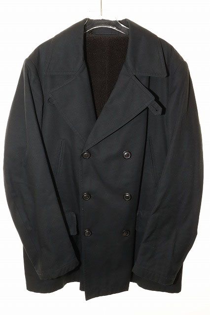 メゾンマルジェラ Maison Margiela 02AW BOA P-COAT BLACK 50
