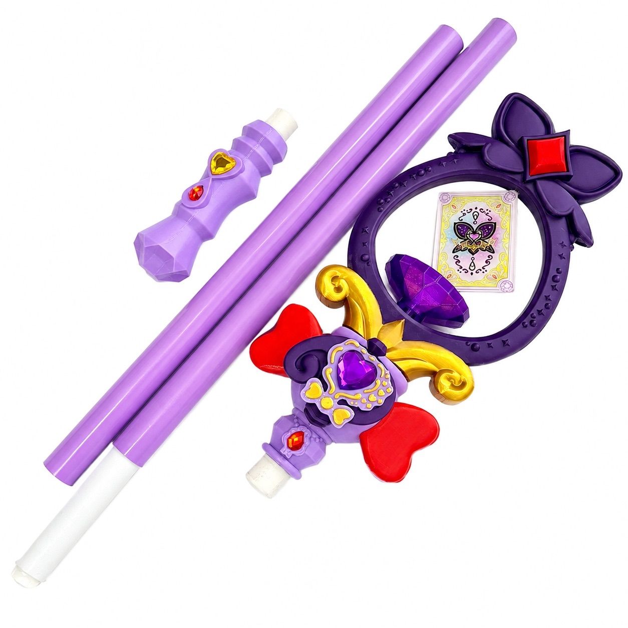 新品　キュアアルカナ・シャドウ　名探偵プリキュア! コスプレ　杖　武器　ステッキ 新品 キュアアルカナ・シャドウ 名探偵プリキュア! コスプレ 杖 武器