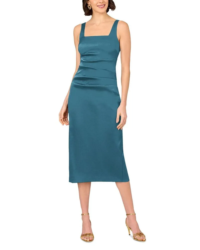Andmary Laura tiered dress whiteキャミワンピ 予約]レース切替キャミ