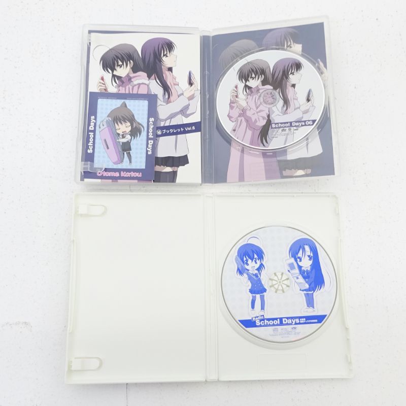 三重店】School Days DVD 初回限定版 全6巻セット【308-E393】 - メルカリ