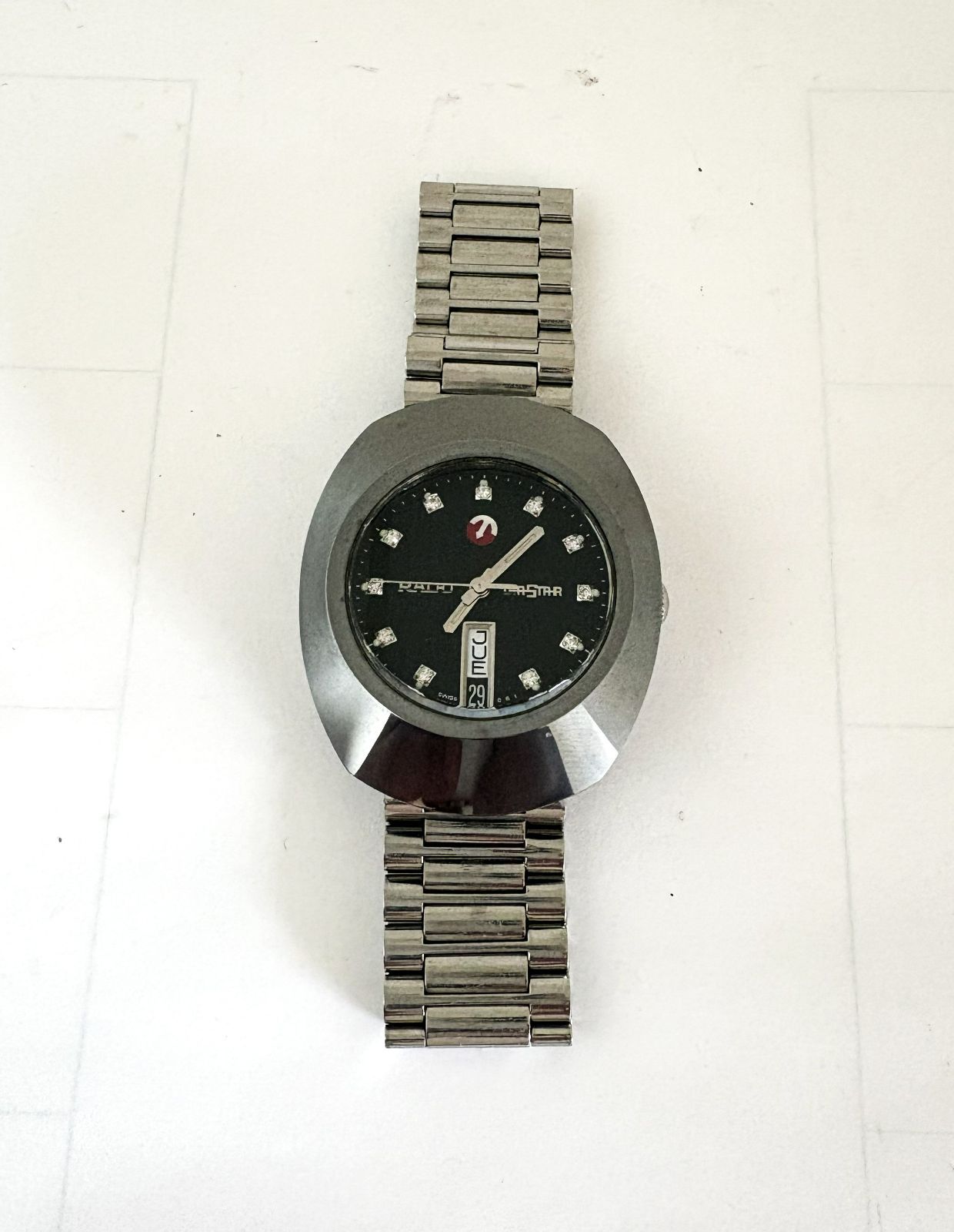 稼動品【RADO ・ラドー】ダイヤスター 11Pダイヤ デイデイト（Ref