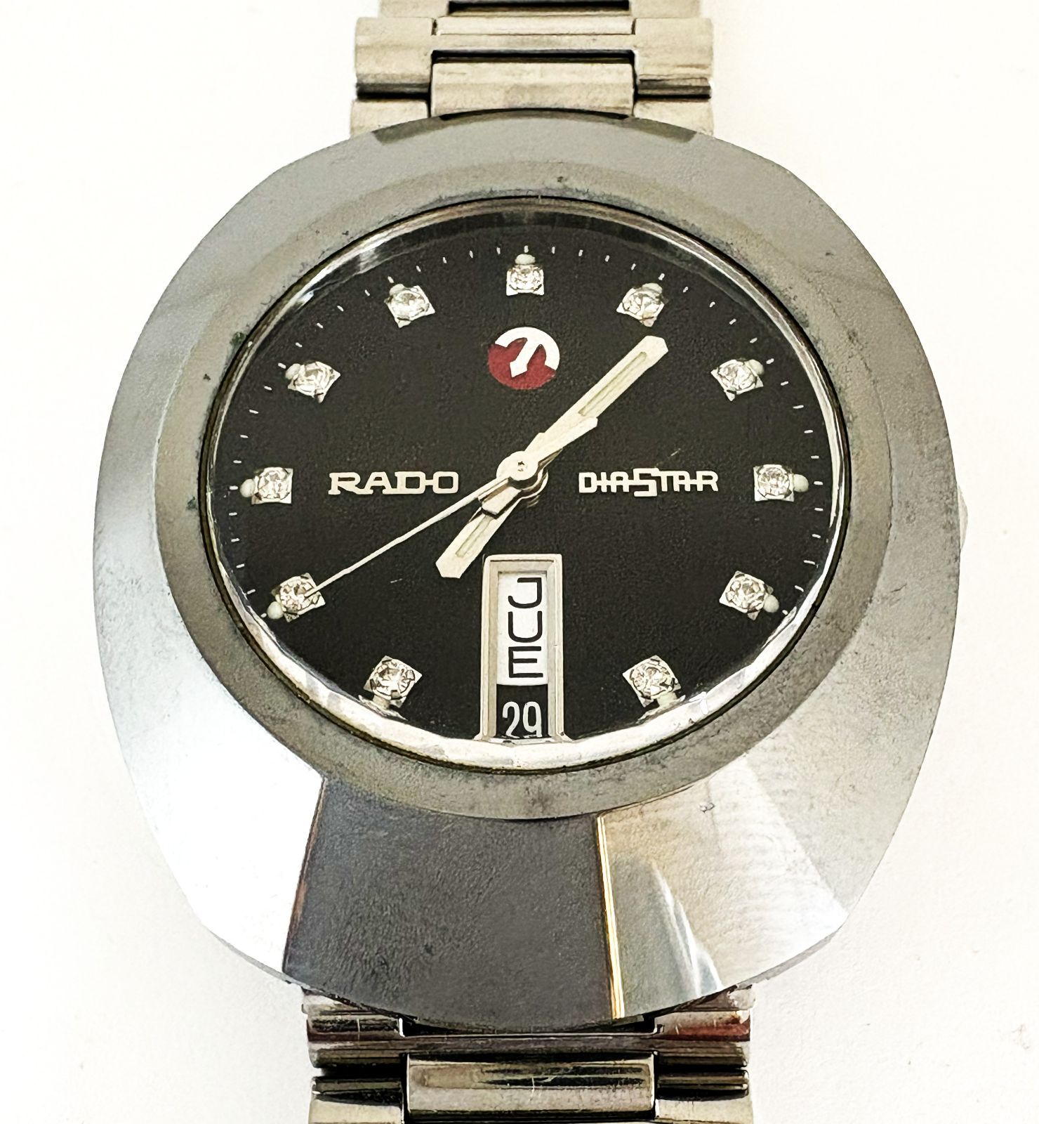 RADO　ダイヤスターデイデイト　11Pダイヤモンド　　中古品 稼動品【RADO ・ラドー】ダイヤスター 11Pダイヤ デイデイト（Ref