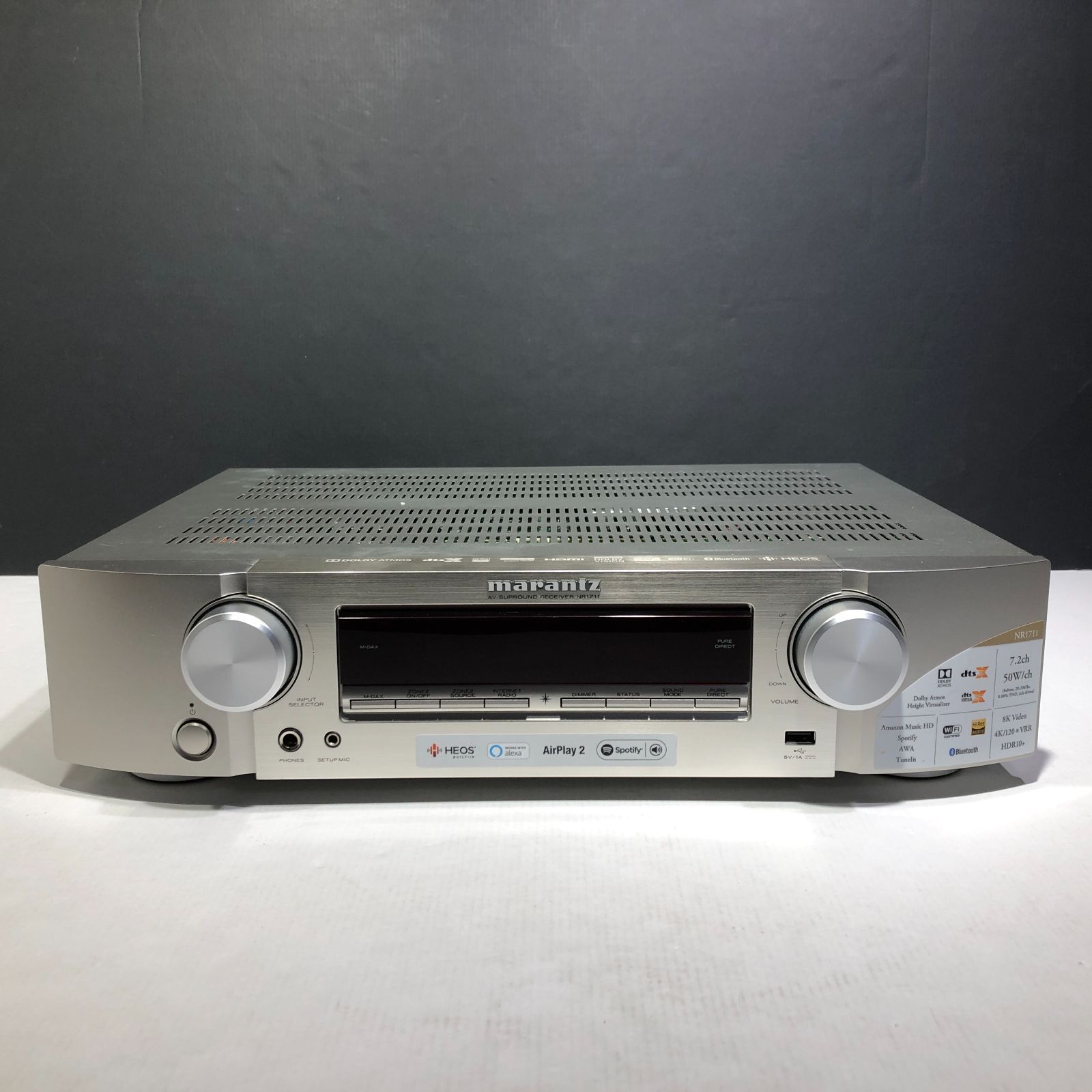 [城東46-010] marantz マランツ NR1711 AV Surround Receiver AV サラウンド レシーバー