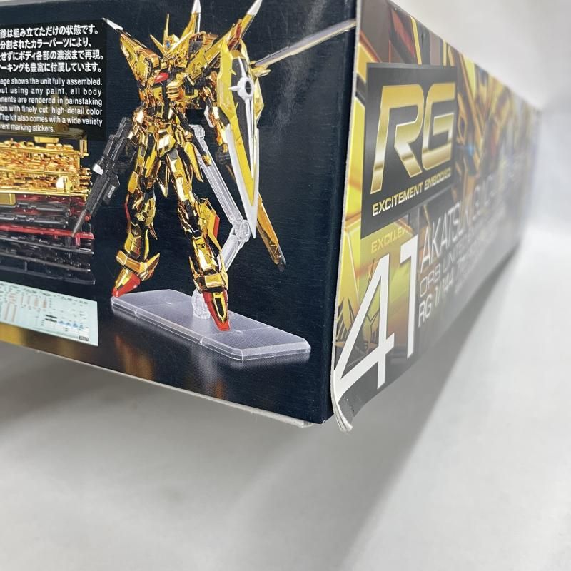 中古】GﾀﾞﾑS）1/144 RG ORB-01 アカツキガンダム(オオワシ装備) 「機動