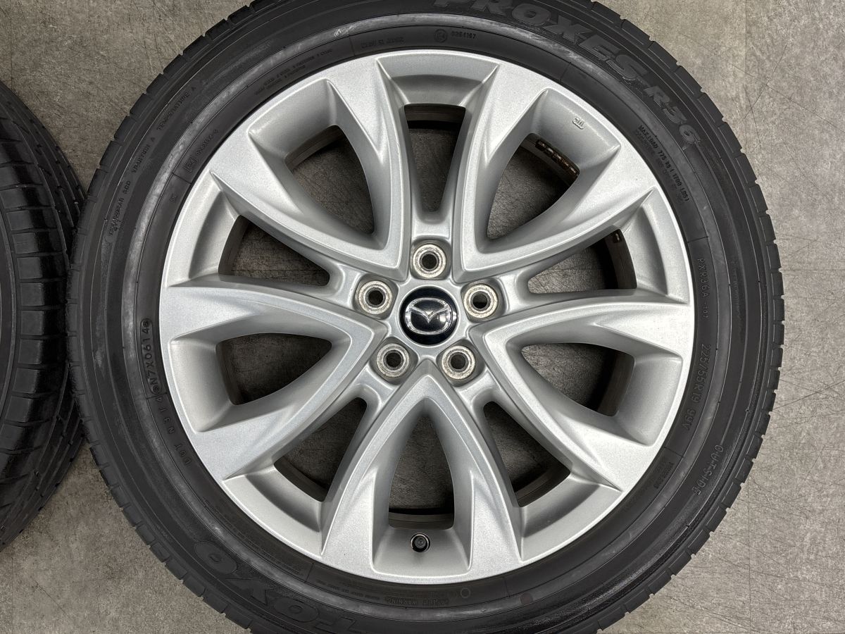 ホイールのみ販売可】マツダ KE系 CX-5 純正 19in 7J +50 PCD114.3