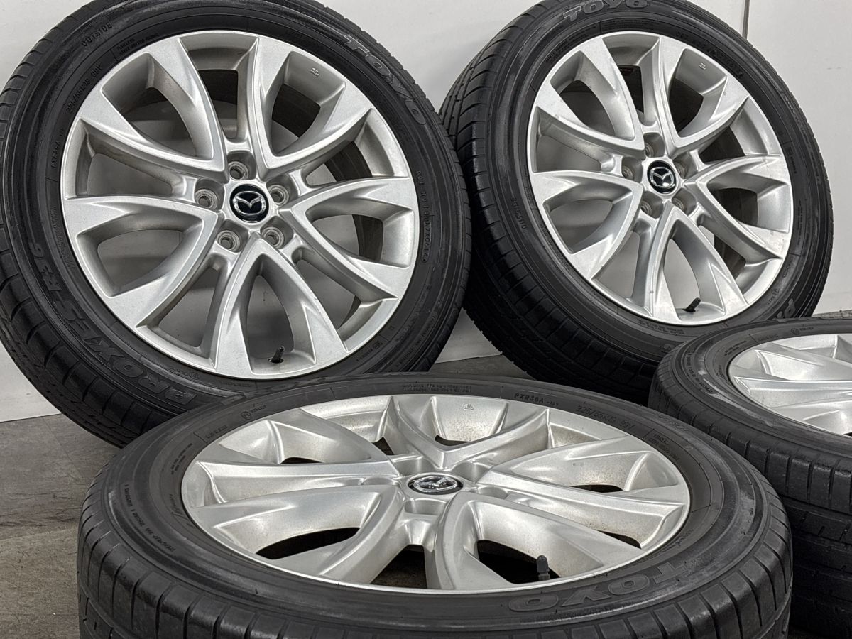 ホイールのみ販売可】マツダ KE系 CX-5 純正 19in 7J +50 PCD114.3