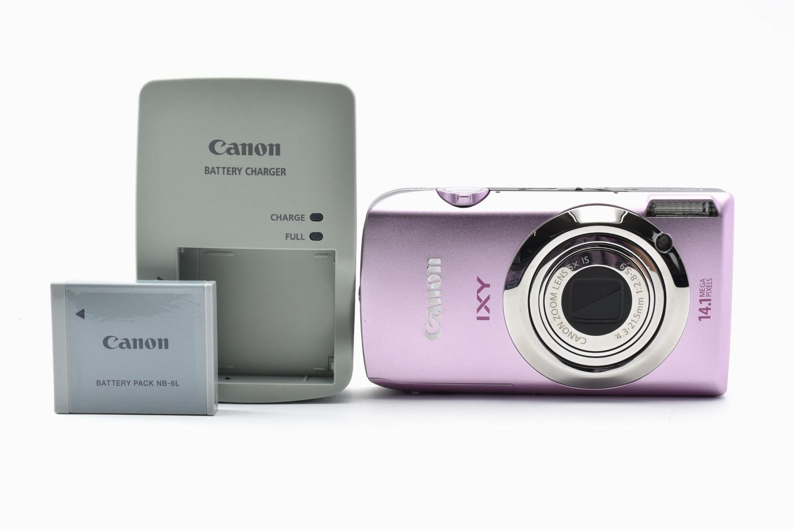 Canon Canon IXY 10S Pink PC1467 Compact Digital Camera Lixy [Good Condition] #3018685A