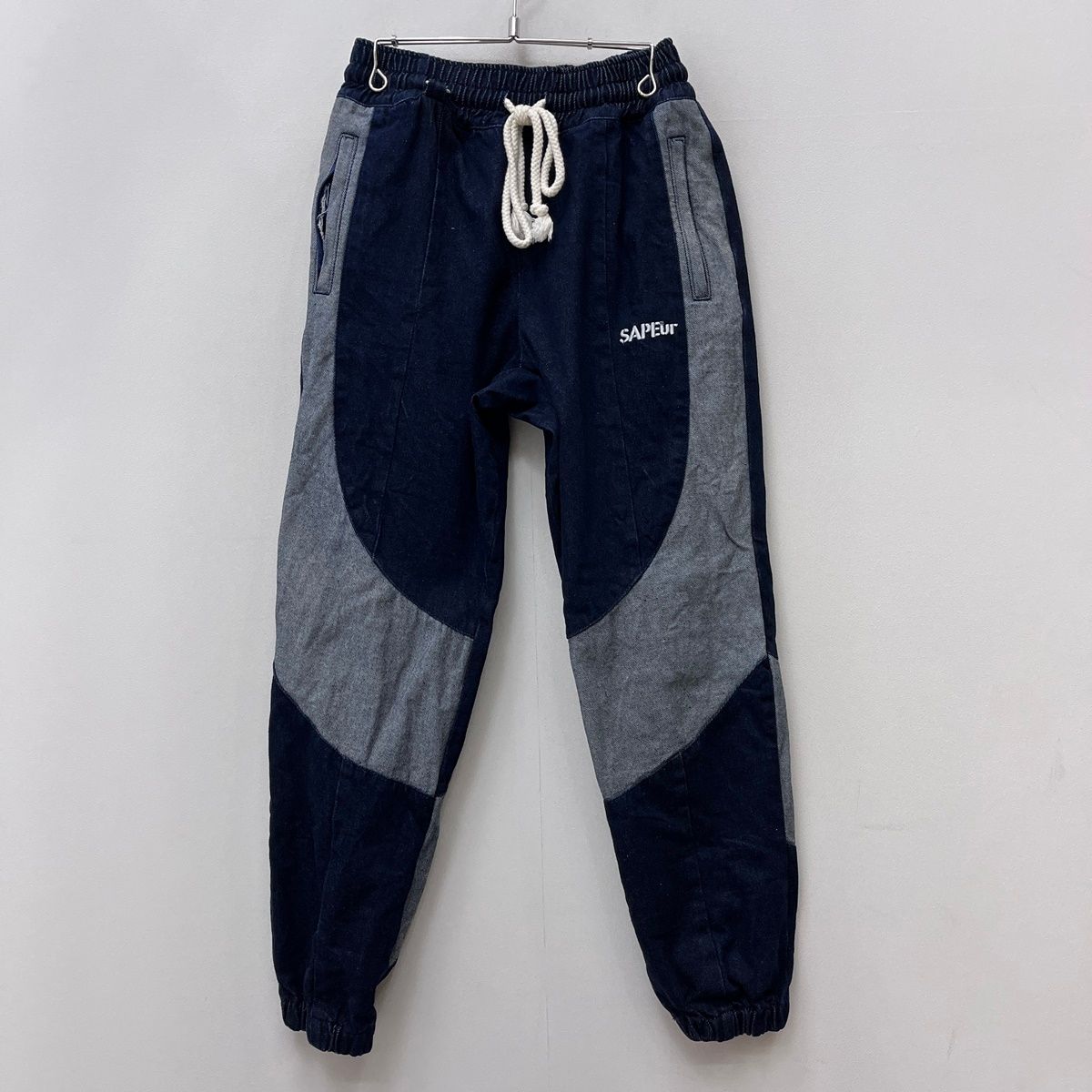 【加古川店】 中古 SAPEur | サプール デニムパンツ Denim Track Pants インディゴ サイズ:M 【107】
