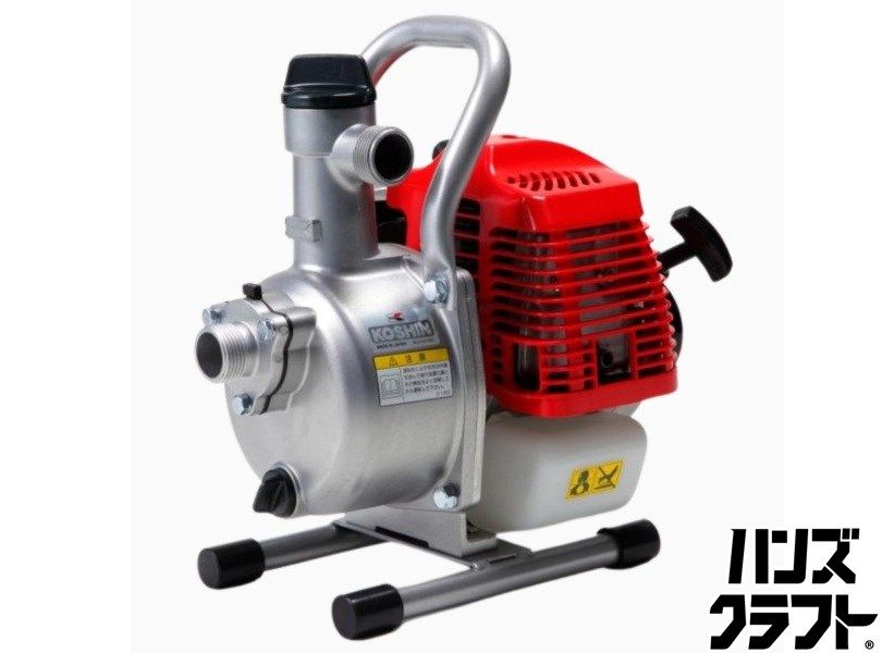 〇【送料無料】【未使用】工進 KOSHIN KM-25S エンジンポンプ【ハンズクラフト佐賀】【中古】