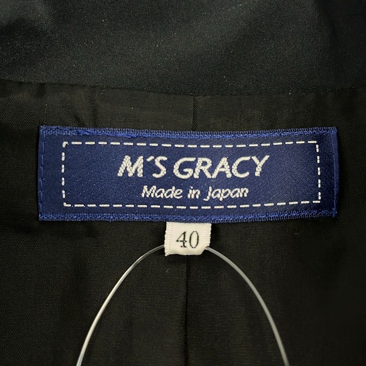M'S GRACY(エムズグレイシー) コート サイズ40 M レディース美品 - 黒