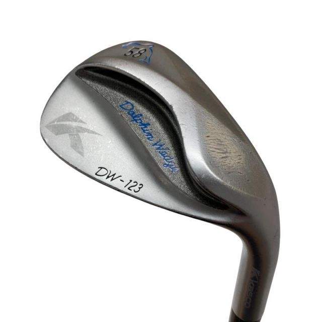 【中古】 キャスコ Dolphin Wedge DW-123 シルバー 58° レディース ウェッジ WG Dolphin DP-231 (フレックスL) レディース 女性用 右利き 右用 Dランク ゴルフクラブ