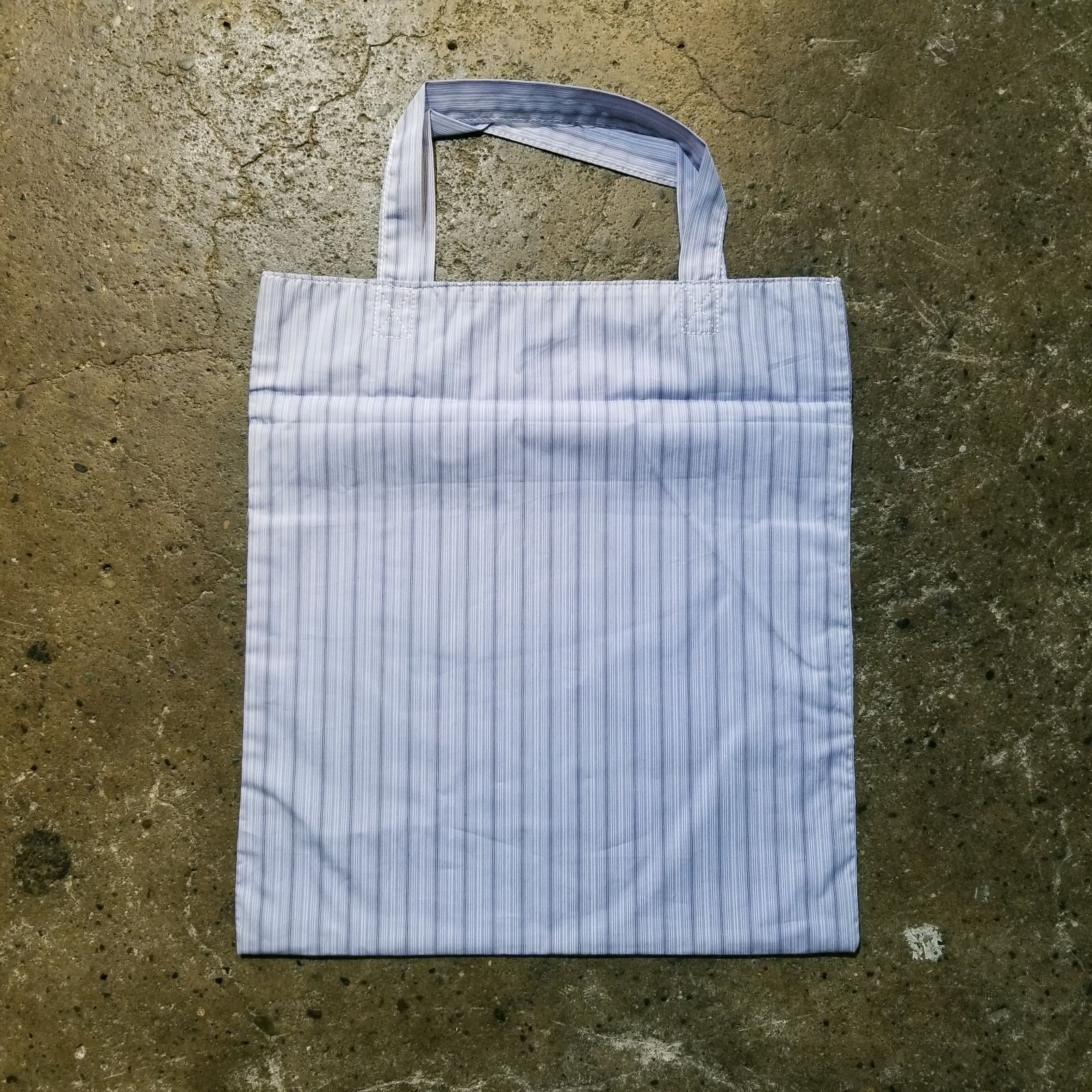 COMME des GARCONS ストライプ ロゴトートバッグ コムデギャルソン