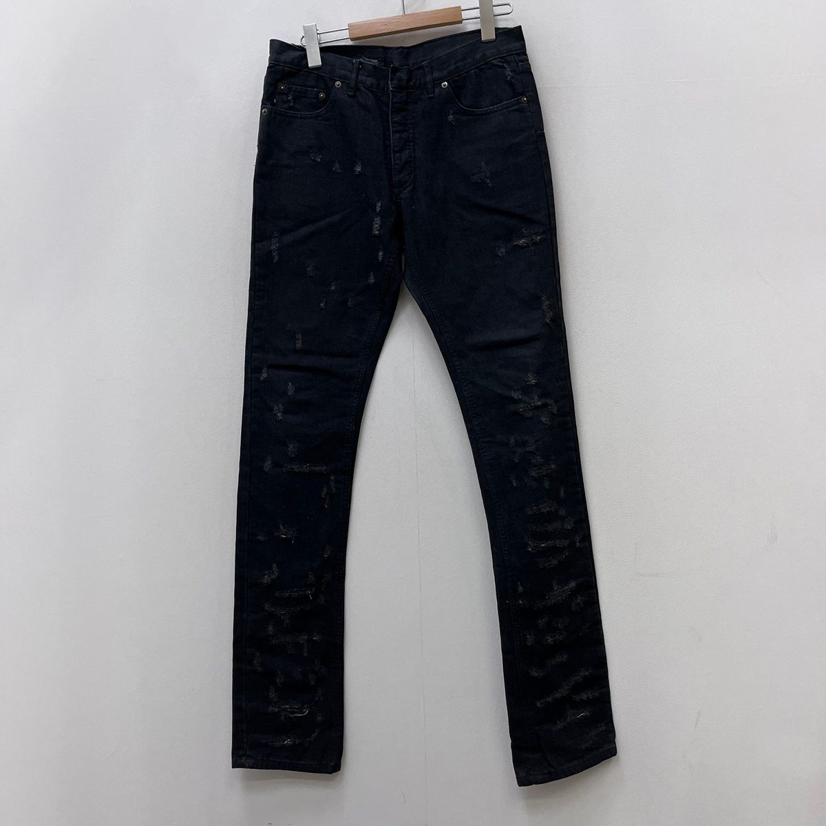 【加古川店】 中古 Dior | ディオール デニムパンツ クラッシュ加工 5EH1011482 ブラック サイズ：28 【108】