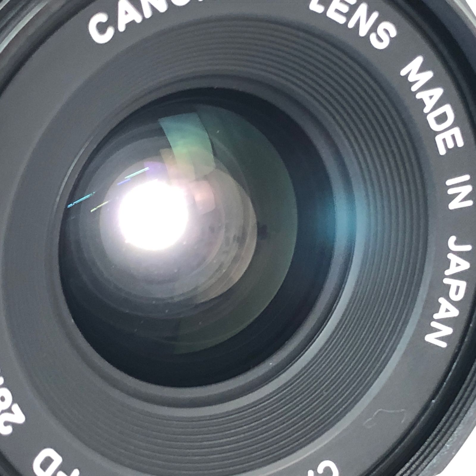 キャノン用 広角レンズ 単焦点　Canon New FD 28mm F2.8 Canon キヤノン FD 28mm F2.8 単焦点 オールド広角レンズ 撮影機器