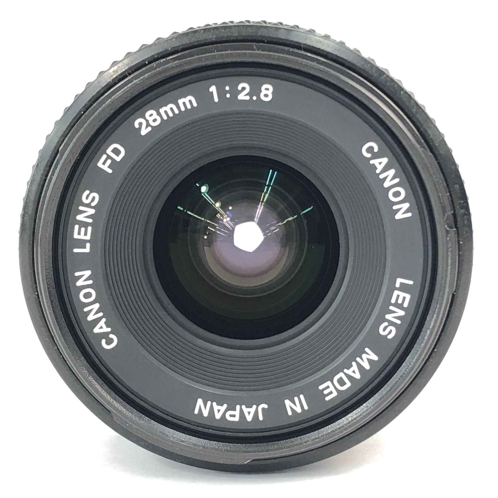 Canon キヤノン FD 28mm F2.8 単焦点 オールド広角レンズ 撮影機器
