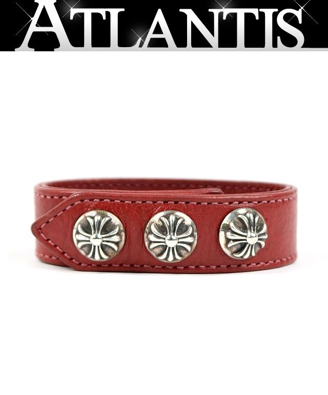 CHROME HEARTS 新宿店 クロムハーツ 3ボタン 2スナップ ブレス クロス