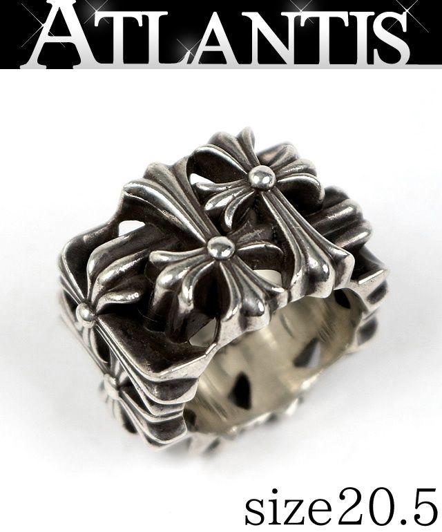 クロムハーツ指輪 CHROME HEARTS 銀座店 クロムハーツ セメタリースクエア リング 指輪
