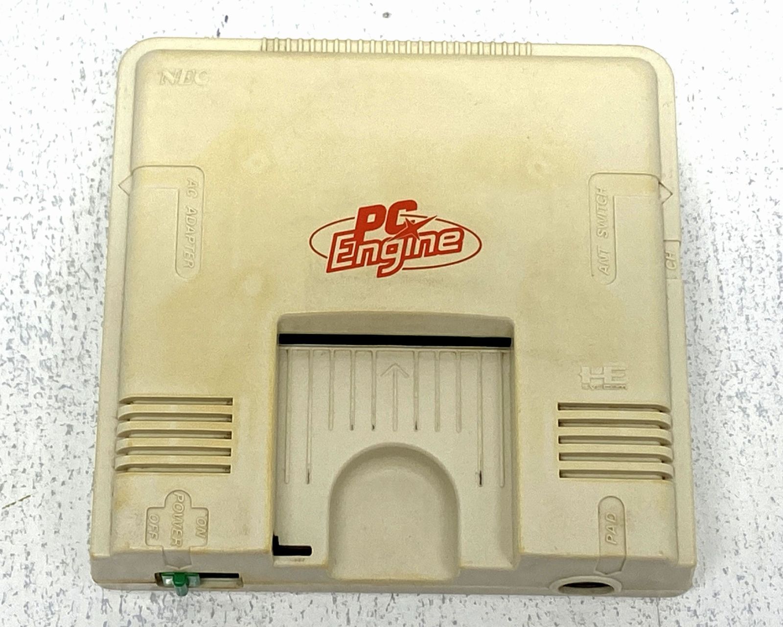 [盛岡24-0350] NEC PCエンジン 初代 白 PI-TG001 本体のみ ★動作確認済み★ [中古/60]