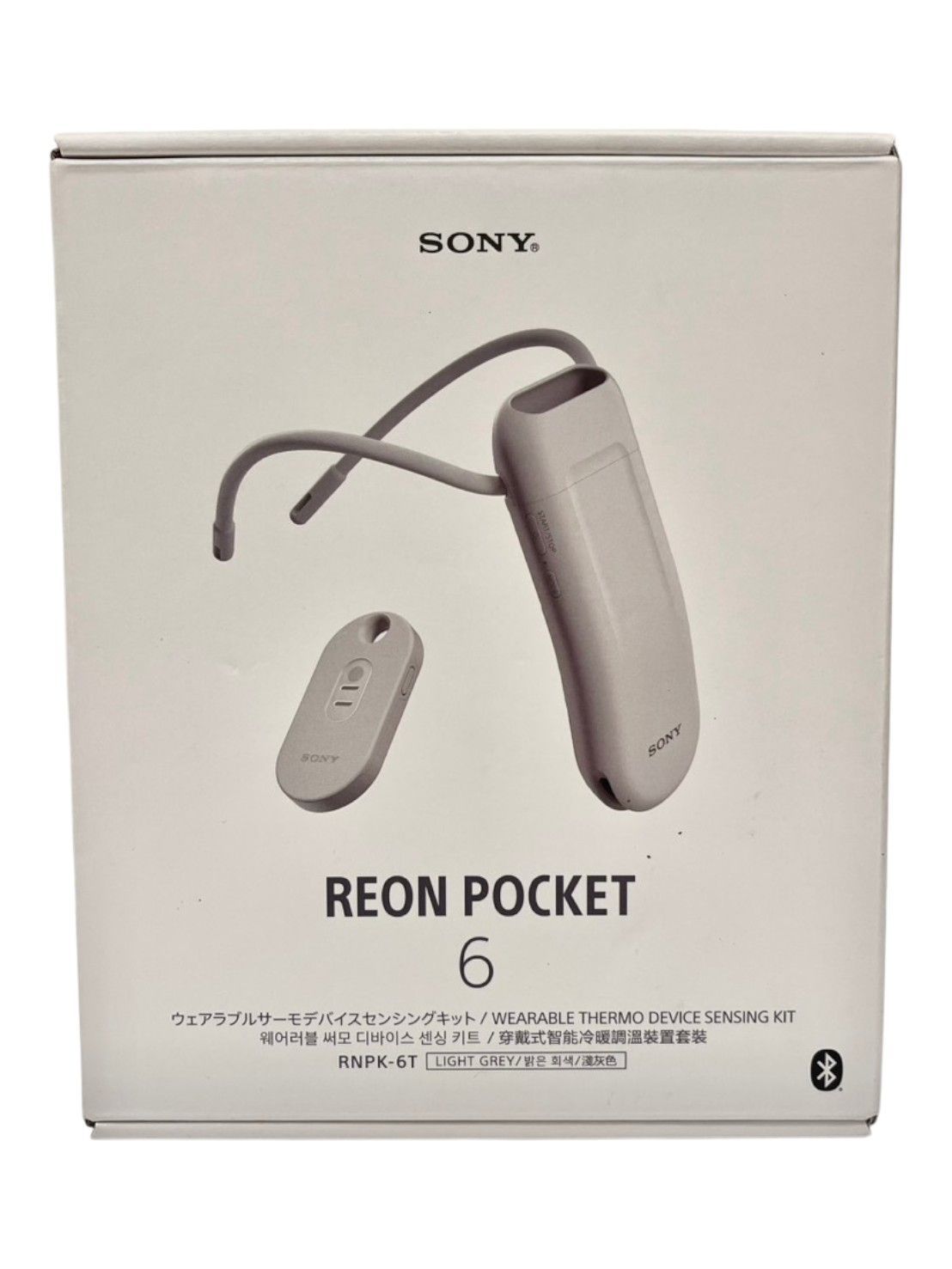 新品・未開封 SONY REON POCKET 6 ウェアラブルサーモデバイス RNPK-6T センシングキット