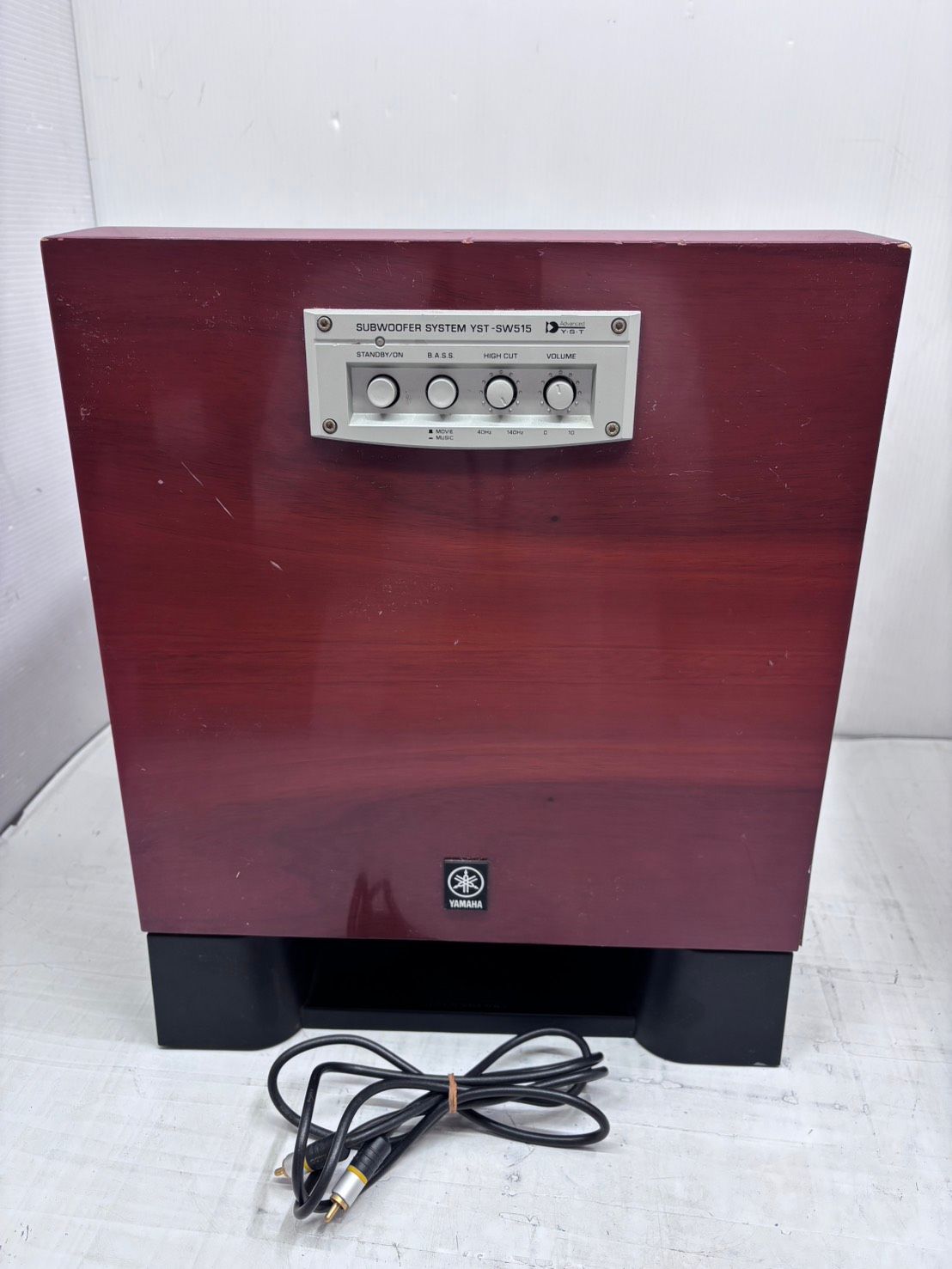 送料無料h16083 YAMAHA ヤマハ YST-SW515 アクティブサブウーファー