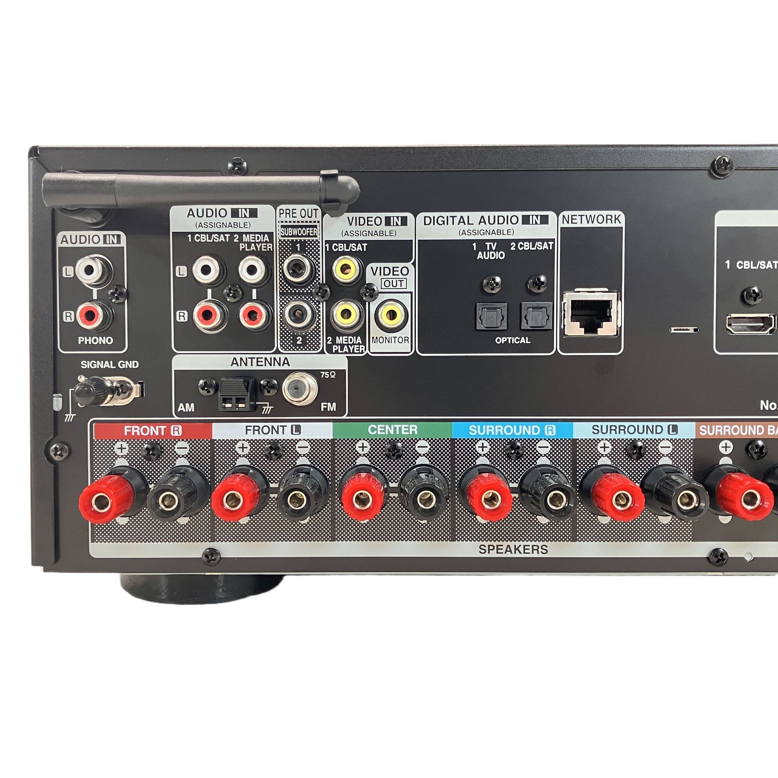 DENON アンプ AVR-X1500H デノン 2019年製 中古 W11559575 - メルカリ