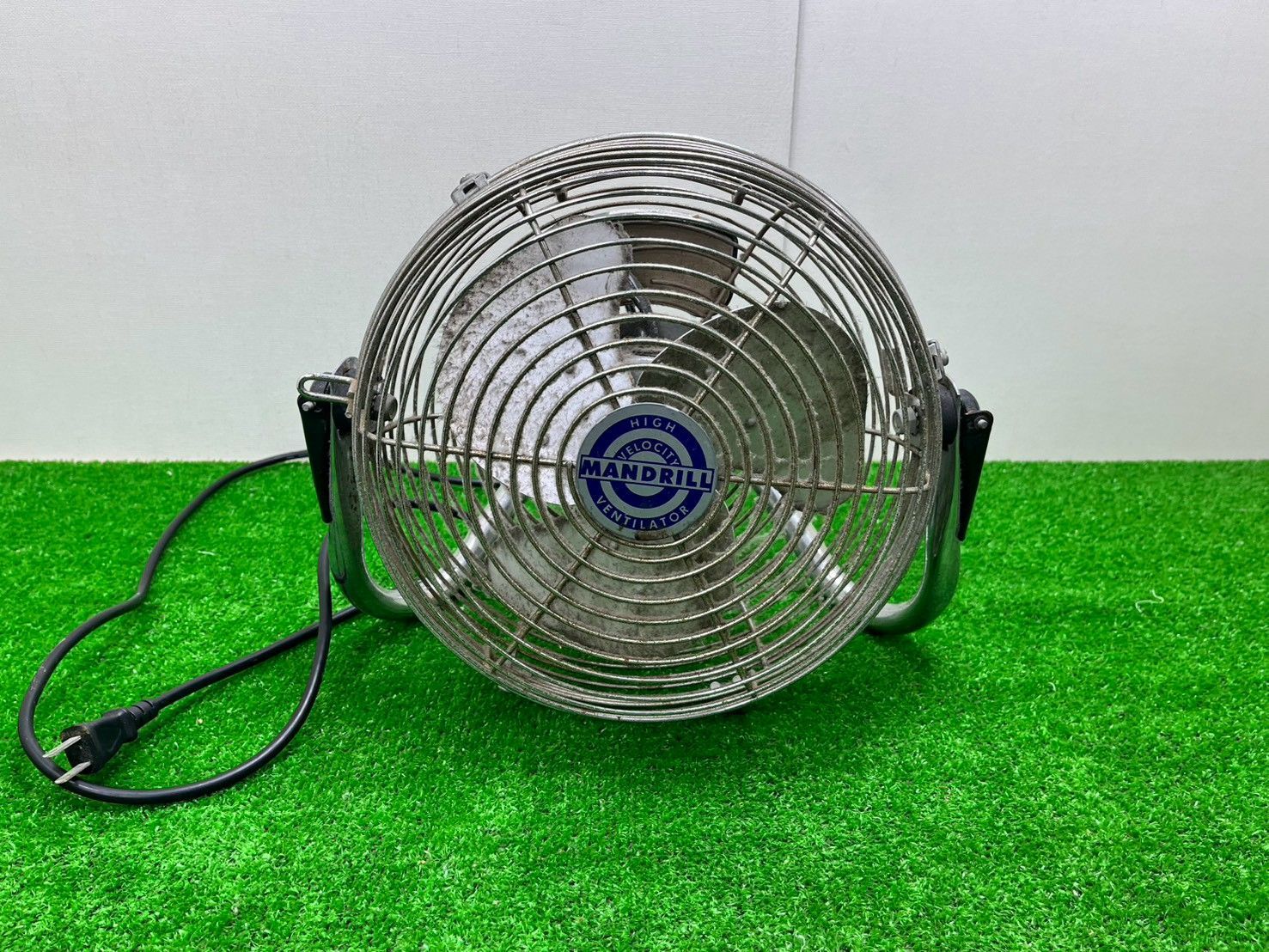 レトロ 希少品】MANDRILL サーキュレーター スチール製 換気 ダルトン
