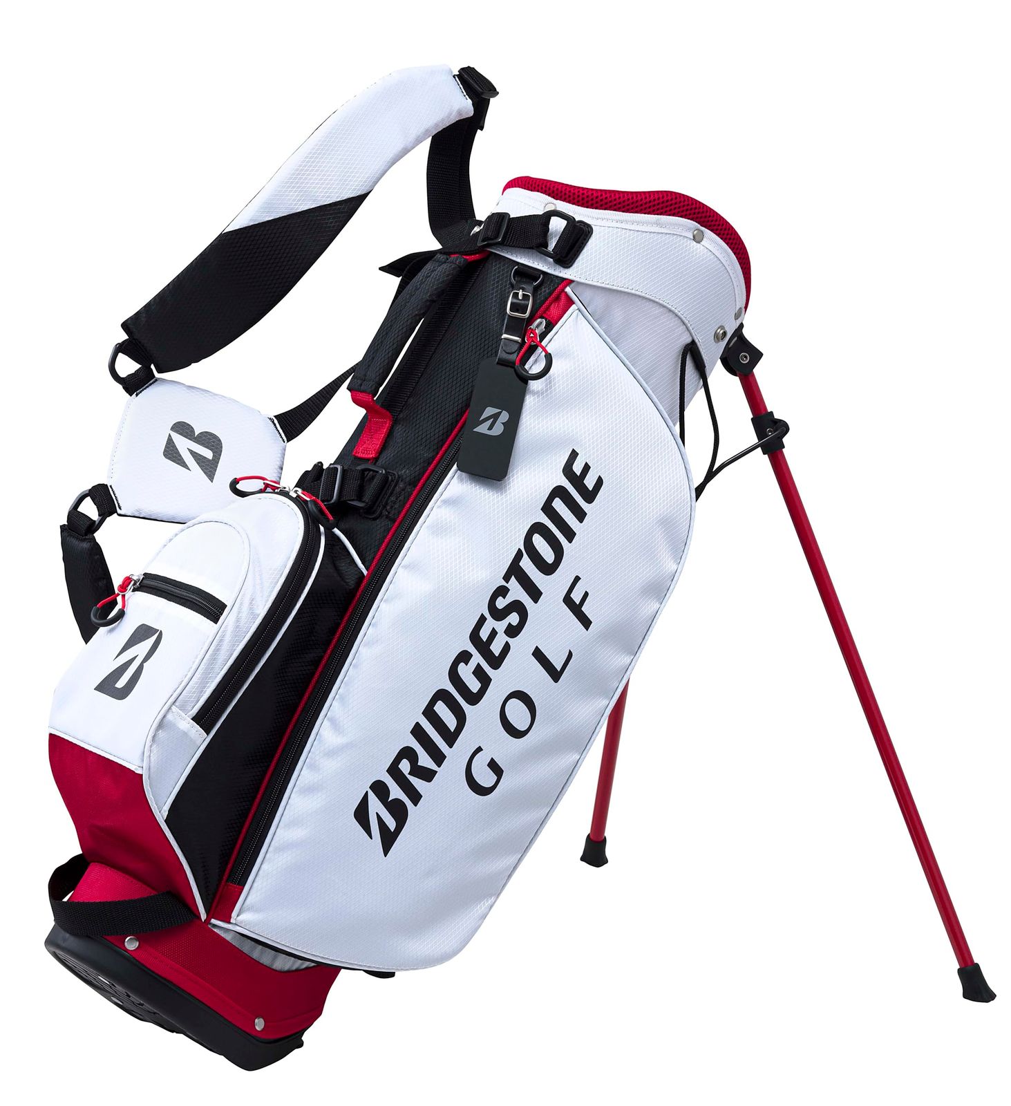 BRIDGESTONE (Bridgestone) B-Jr caddy bag type 150cm 2024 model for juniors CB24J5WH