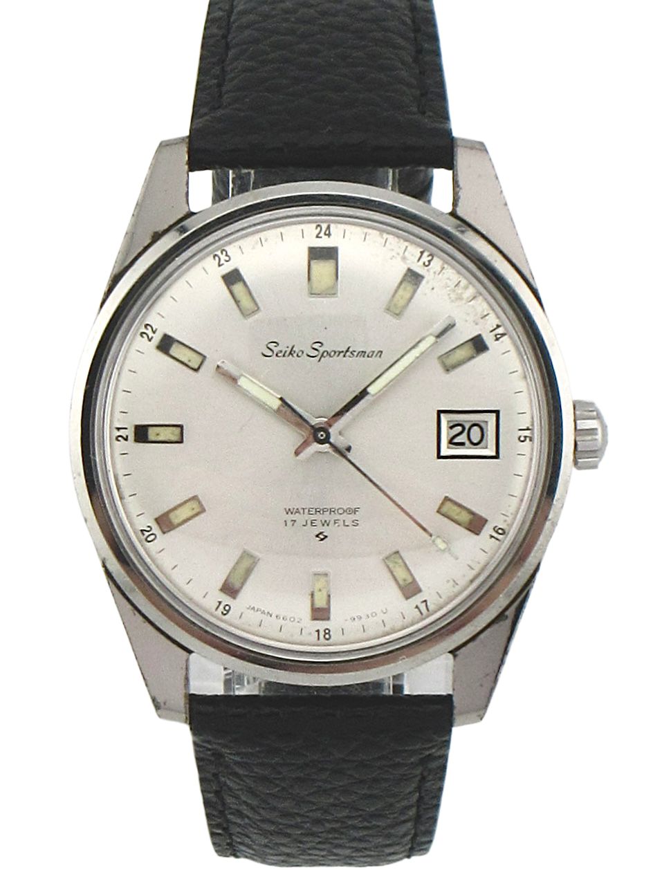 SEIKO 6602-9982 スポーツマン OH済み 手巻き時計 セイコー - メルカリ