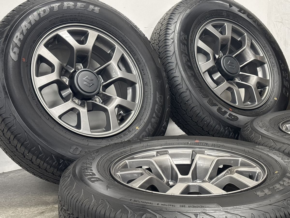 新車外し品 バリ溝】スズキ JB74 ジムニーシエラ 純正 15in 5.5J +5