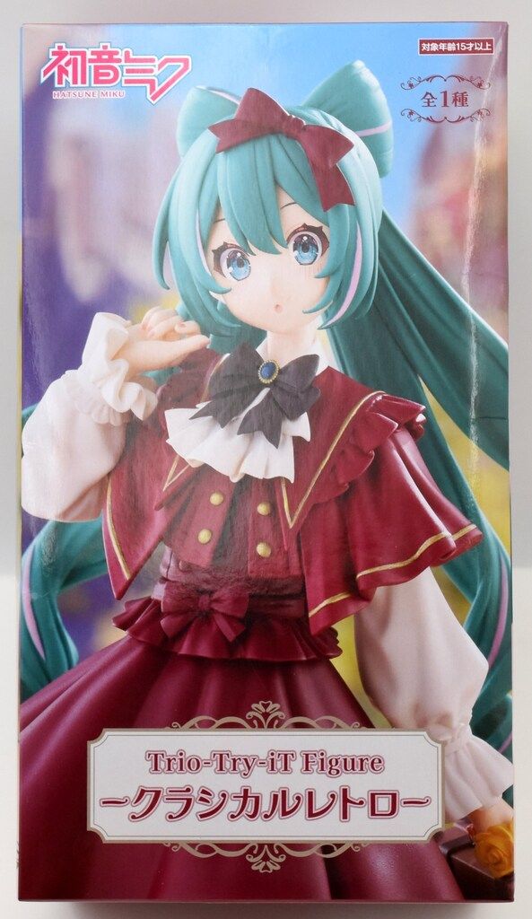 Fluo trio-try-it figure Hatsune Miku classical retro