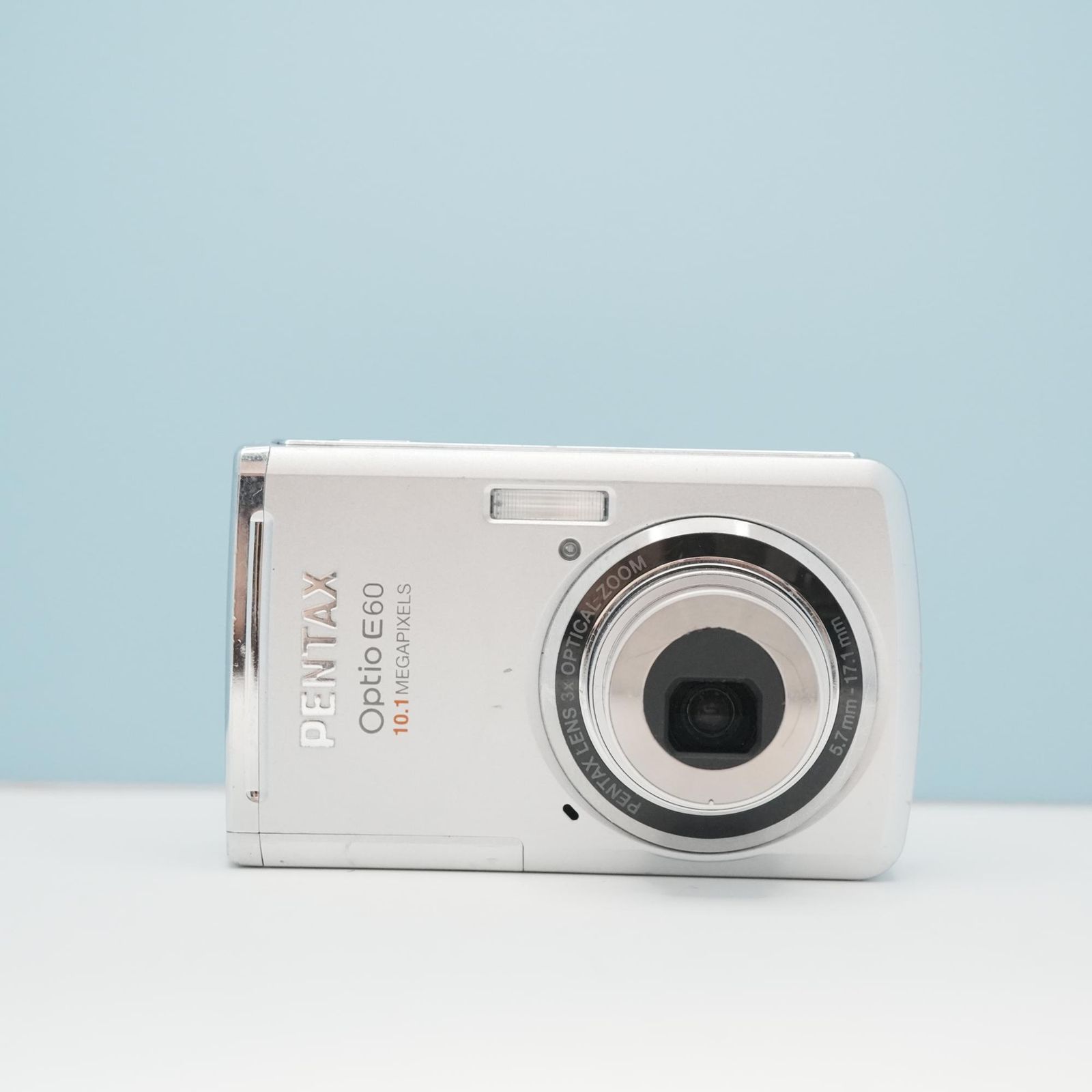 PENTAX Optio E60 デジカメ スマホ転送OK フルセット シロクマカメラ