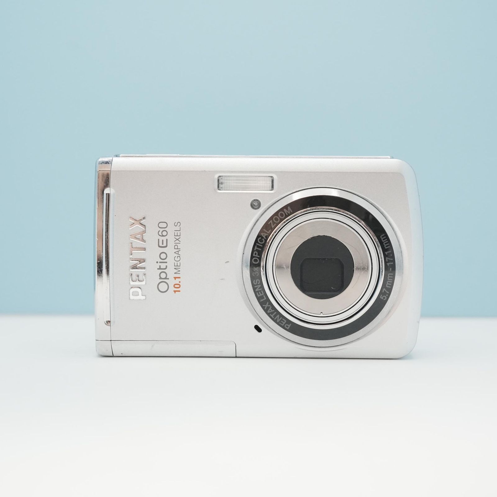 PENTAX Optio E60 デジカメ スマホ転送OK フルセット シロクマカメラ