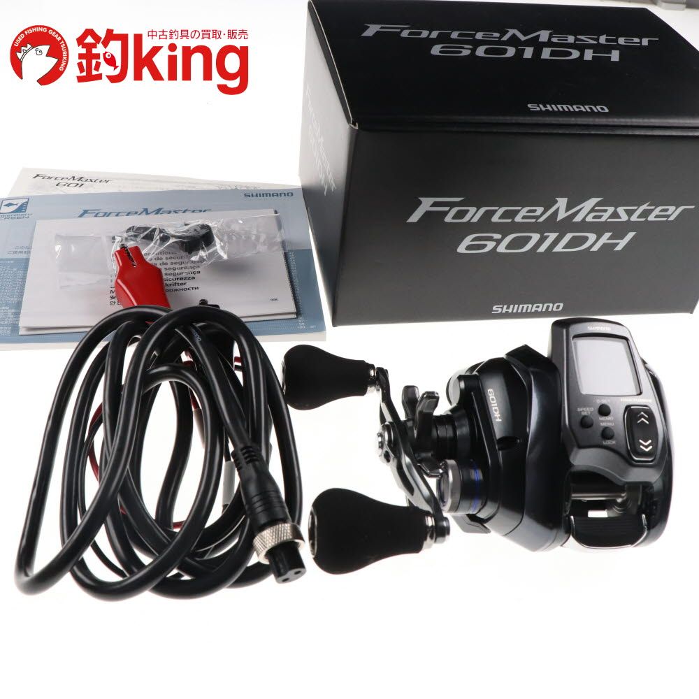 【中古/未使用品】 シマノ 24 フォースマスター 601DH /I174M ロッド リール ルアー 中古