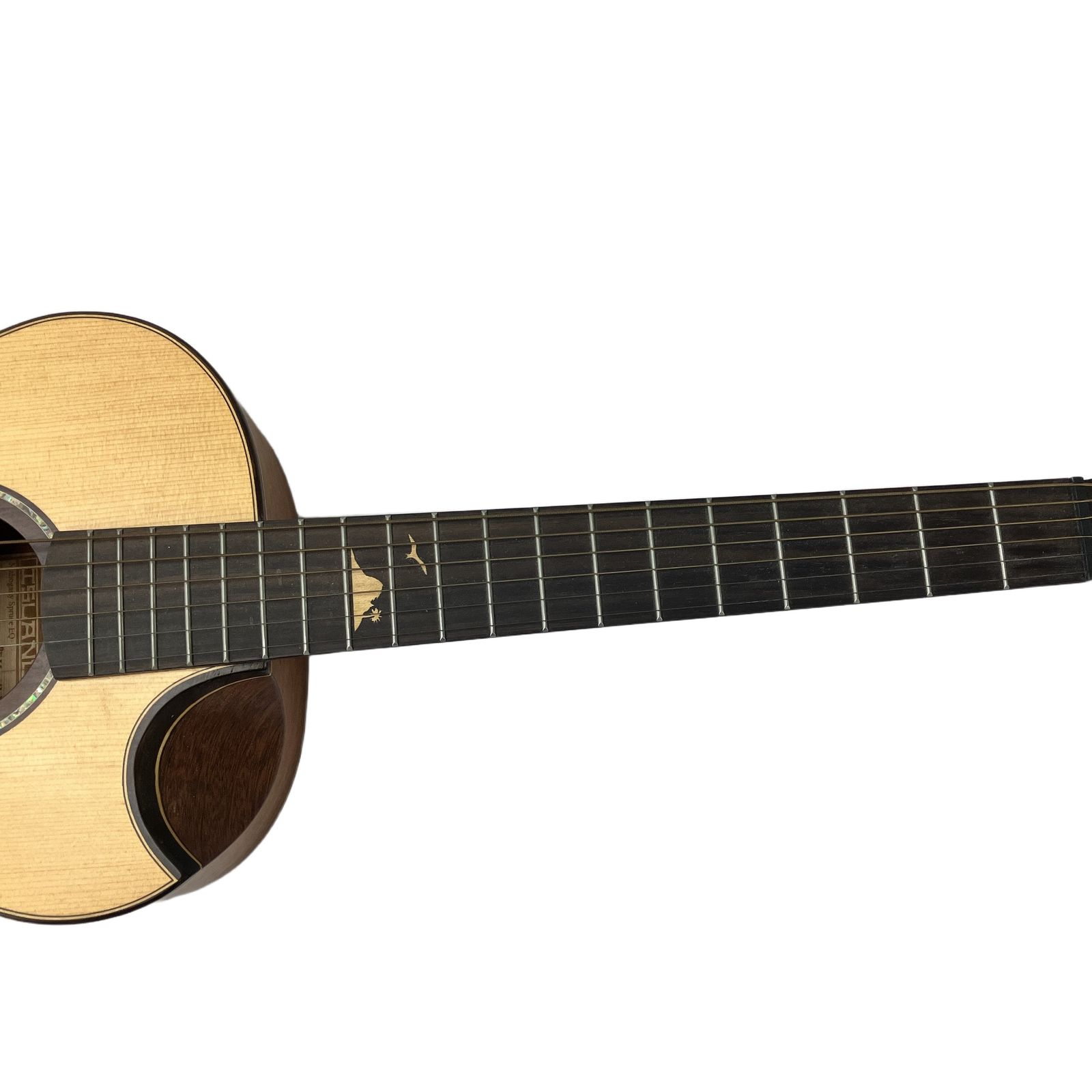 Islander Mini Guitar Mahogany Spruse EQ Fishman PU アイランダー