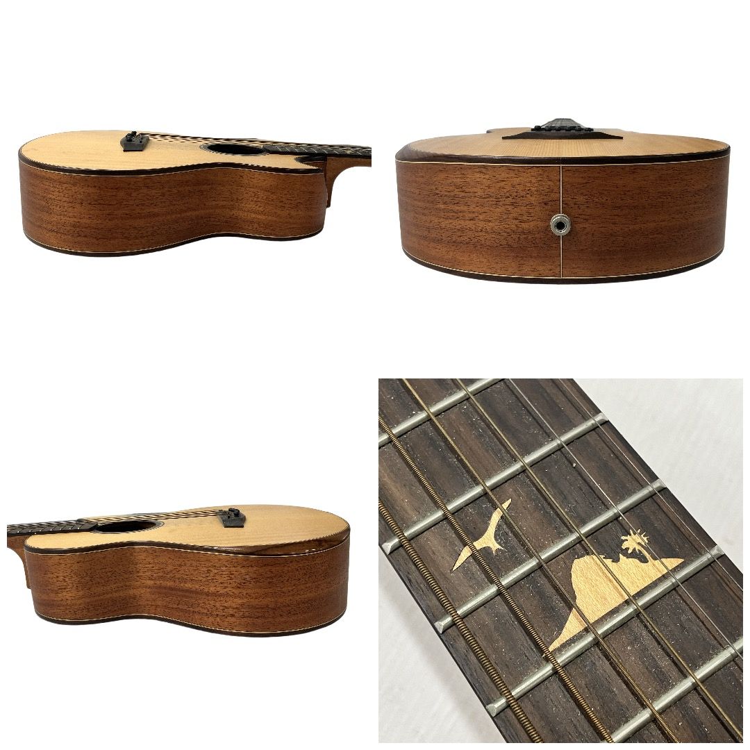 Islander Mini Guitar Mahogany Spruse EQ Fishman PU アイランダー