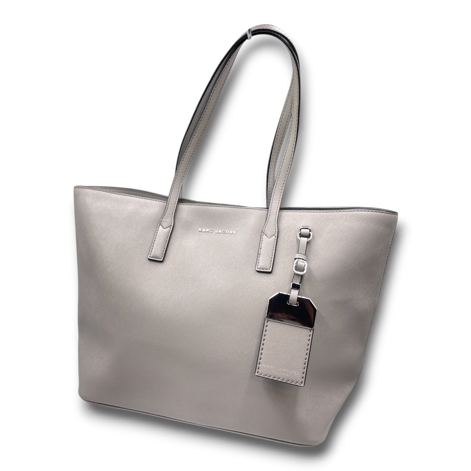 MARC JACOBS マークジェイコブス レザートートバッグ レザータグ 