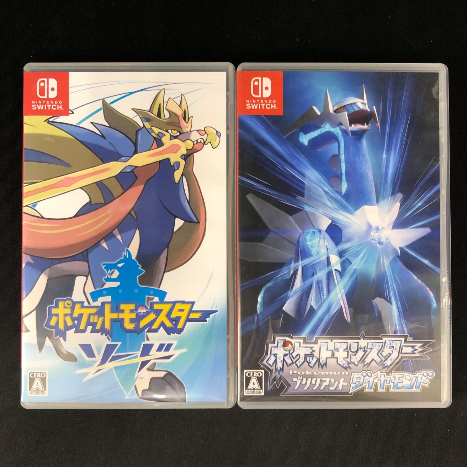 中古 Switch ポケットモンスター ソード ダイヤモンド セット - メルカリ