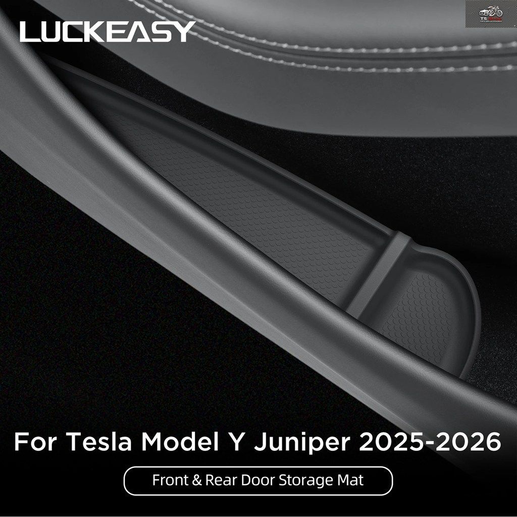 テスラ モデルY ジュニパー 2025 2026 車用ドアサイド収納パッド モデルY L 2026 ゲートスロット 汚れ防止収納ボックス トレイ