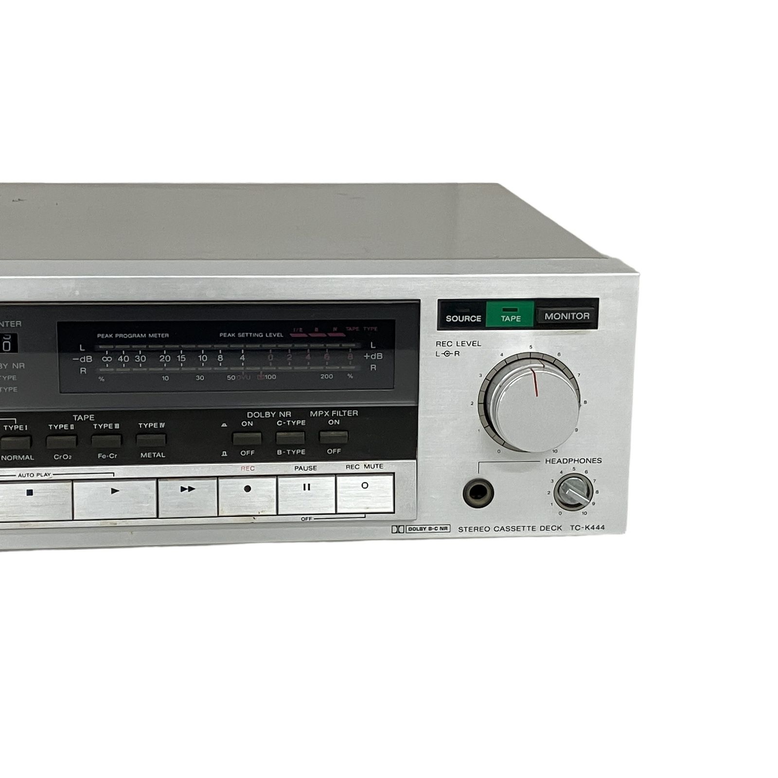 SONY TC-K444 カセットデッキ ジャンク K11560654 - メルカリ