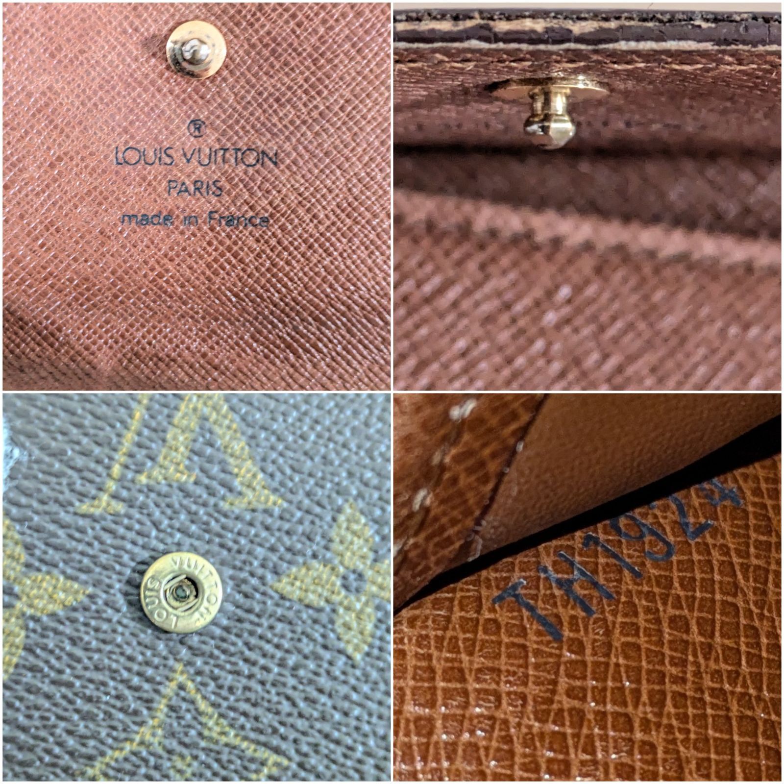 ルイヴィトン LOUIS VUITTON ポルトモネ・ビエ・カルト クレディ W