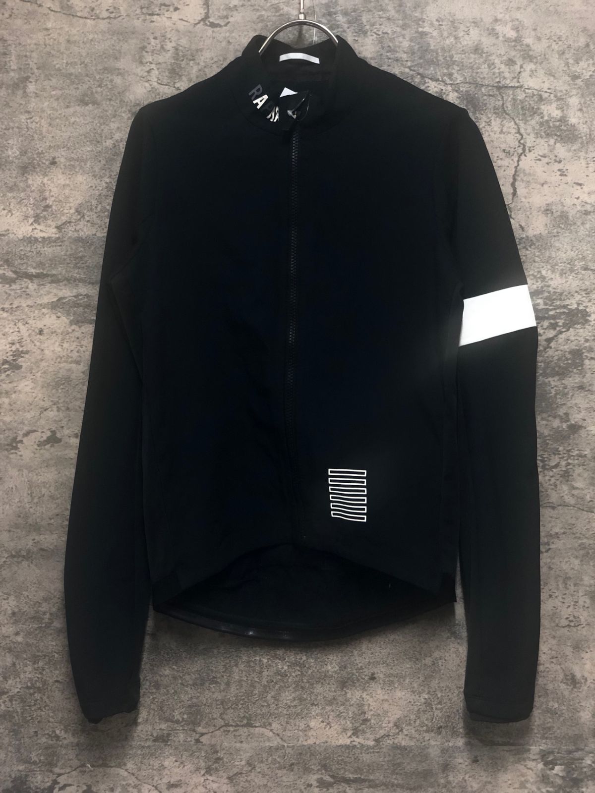 KK609 ラファ Rapha PRO TEAM TRAINING JACKET 長袖 サイクルジャケット 黒 M