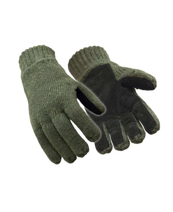 リフリジウェア メンズ アクセサリー 手袋 ウール レザー RefrigiWear Mens Insulated Wooleather Palm Glove Green グリーン 8,736円
