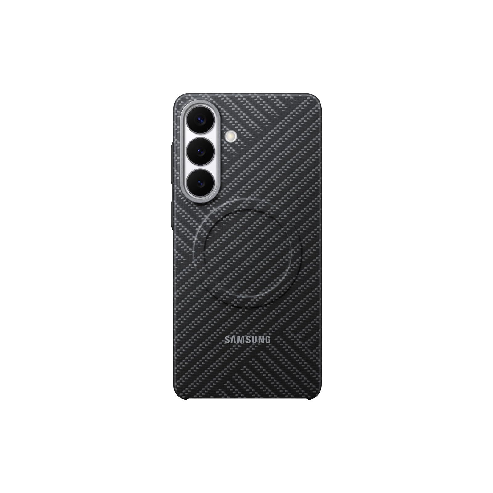 Samsung Galaxy S26+ Carbon Magnet Case｜グレー｜スマホケース｜Samsung純正 国内正規品｜EF-KS947SSEGJP