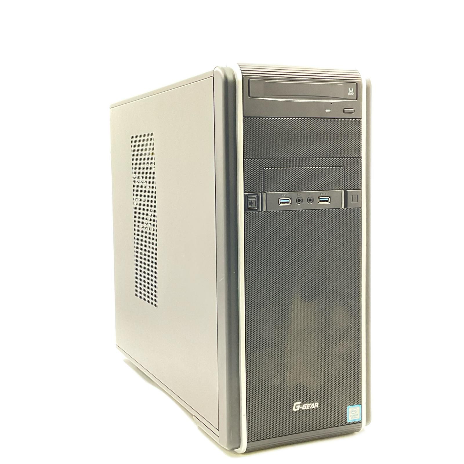【全額返金保証】【最速発送】ツクモ ゲーミングPC G-GEAR i7-9700K 16GB M.2 SSD 512GB HDD 2TB RTX 2070 8GB 美品 動作確認済