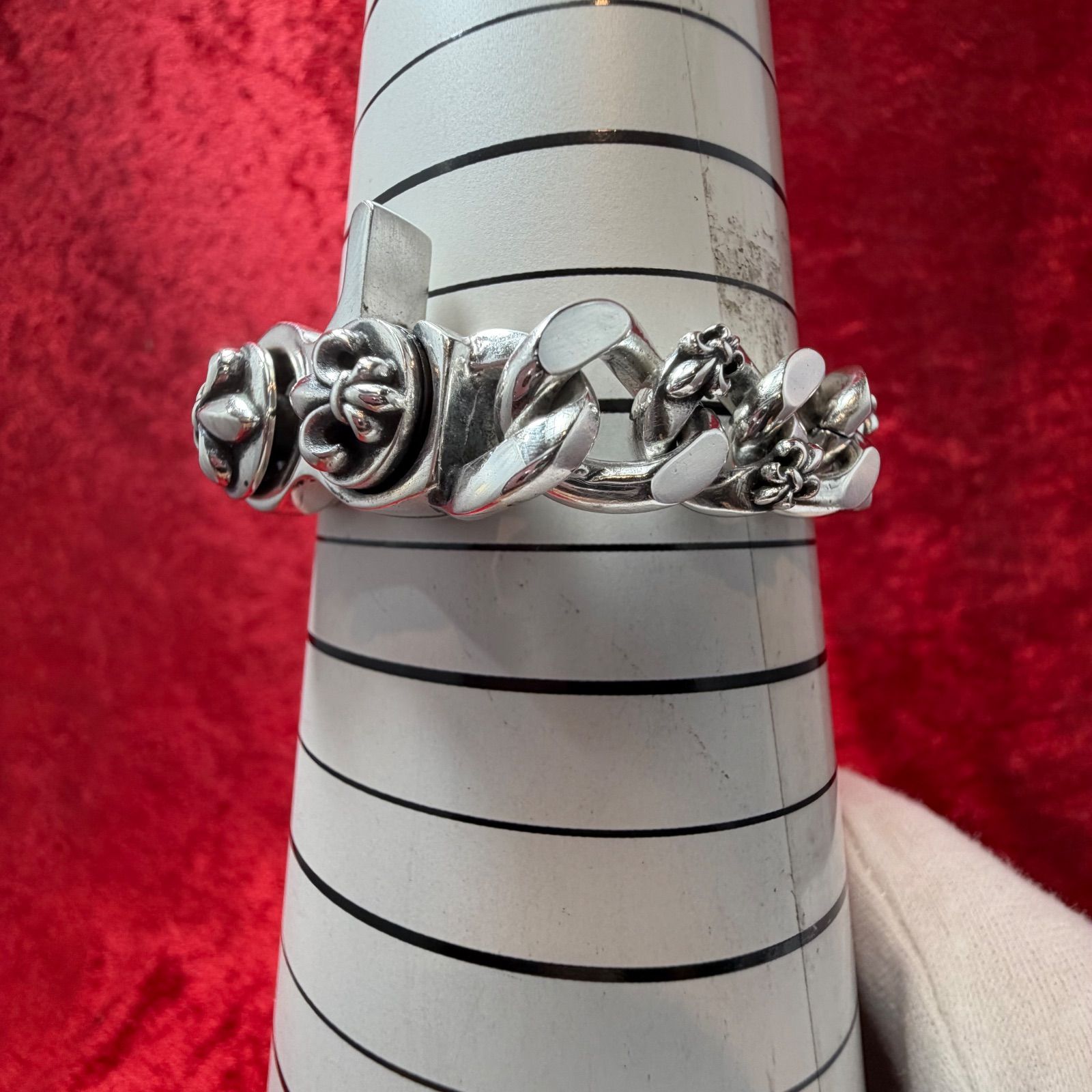 美品 フルール・ ド ・リス ブレスレット 71g パトリックコックス