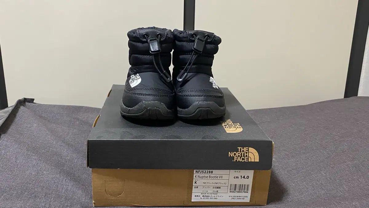 THE NORTH FACE ザノースフェイス キッズ Nuptse(ヌプシ) ブーツ ブラック 140