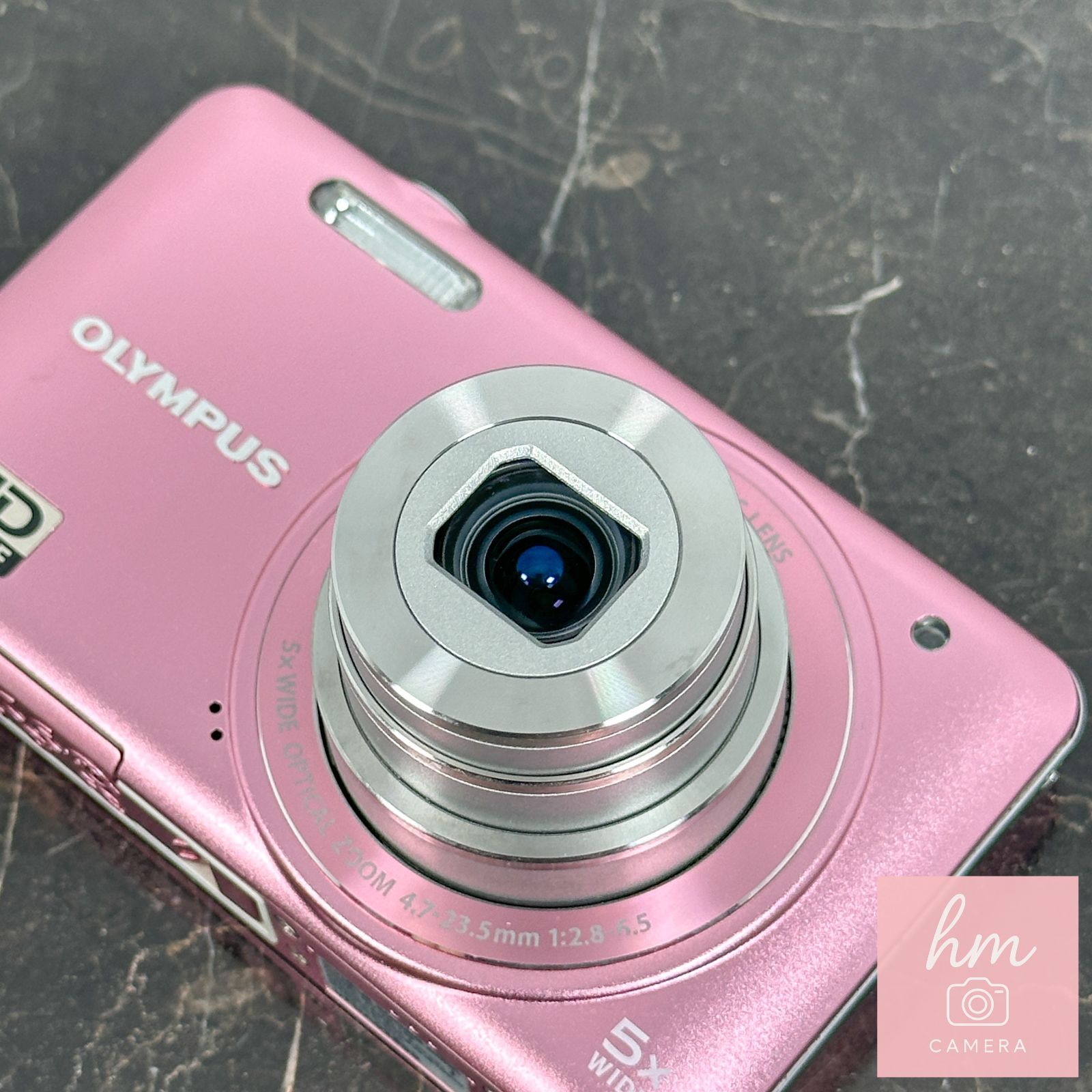 カメラ OLYMPUS VG-140 ピンク 1400万画素 光学5倍ズーム 広角26mm
