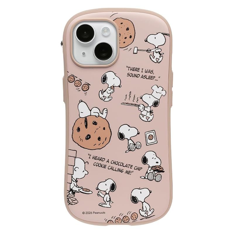 【新品】 iFace First Class Cafe PEANUTS/ピーナッツ iPhone15/14/13 ケース (チョコチップクッキー) 8,494円