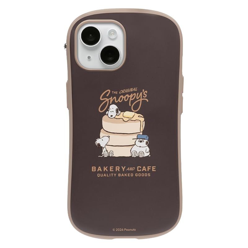 【新品】 iFace First Class Cafe PEANUTS/ピーナッツ iPhone15/14/13 ケース (パンケーキ/コーヒーブラウン) 8,168円